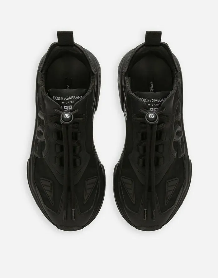 Dolce and Gabbana Sneakers Women Mixedmaterials Daymaster Sneakers Black Dolce and Gabbana Sneakers Women Mixedmaterials Daymaster Sneakers Black