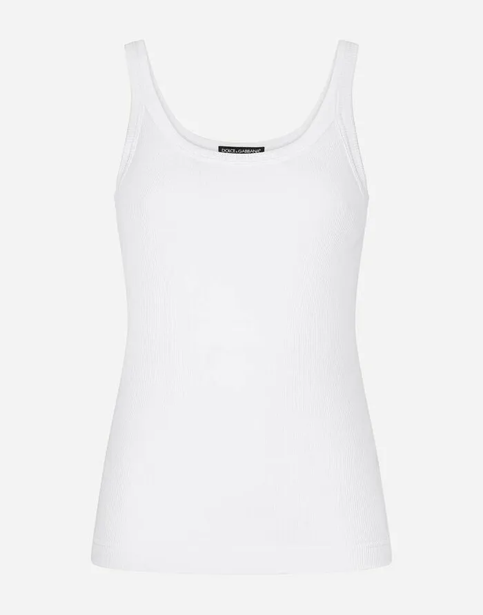 Dolce and Gabbana TShirts And Sweatshirts Women Cotton Tshirt White