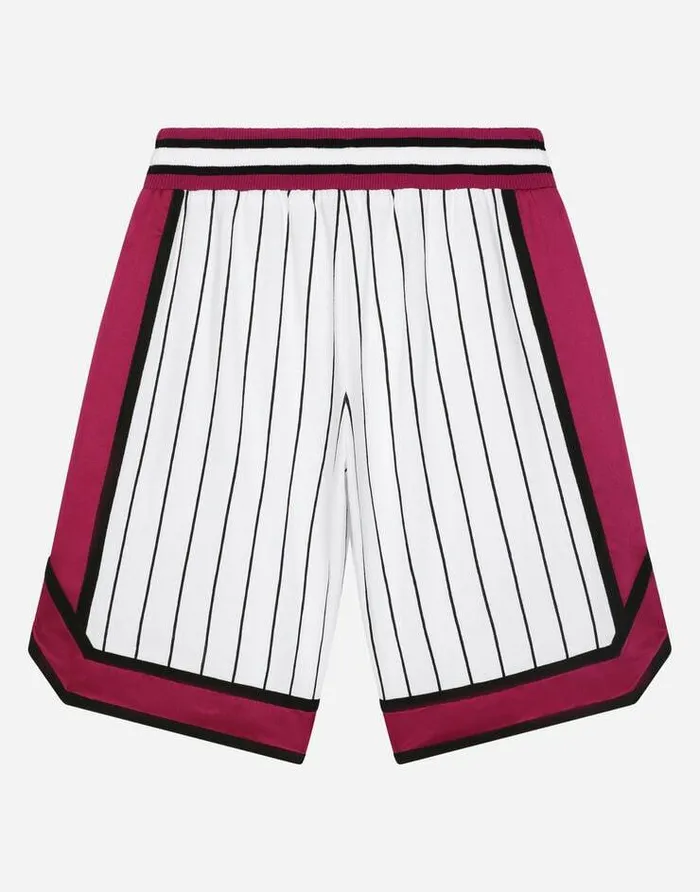 Dolce and Gabbana Trousers And Shorts Children Satin And Jersey Jogging Shorts With Patch Multicolor Dolce and Gabbana Trousers And Shorts Children Satin And Jersey Jogging Shorts With Patch Multicolor