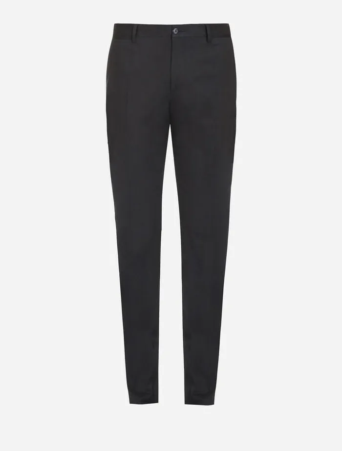 Dolce and Gabbana Trousers And Shorts Men Cotton Pants Blue