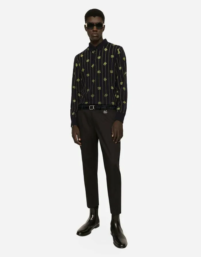 Dolce and Gabbana Trousers And Shorts Men Tailored Pants Blue Dolce and Gabbana Trousers And Shorts Men Tailored Pants Blue