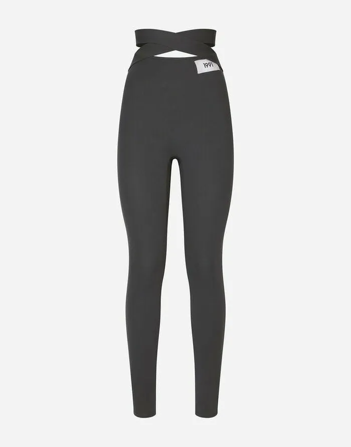 Dolce and Gabbana Trousers And Shorts Women KIM DOLCEandGABBANA Viscose Pants With Crossover Strap On The Waist Multicolor Dolce and Gabbana Trousers And Shorts Women KIM DOLCEandGABBANA Viscose Pants With Crossover Strap On The Waist Multicolor