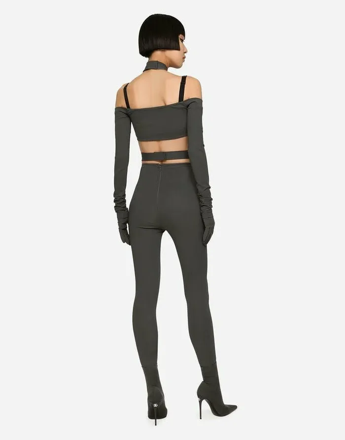 Dolce and Gabbana Trousers And Shorts Women KIM DOLCEandGABBANA Viscose Pants With Crossover Strap On The Waist Multicolor Dolce and Gabbana Trousers And Shorts Women KIM DOLCEandGABBANA Viscose Pants With Crossover Strap On The Waist Multicolor
