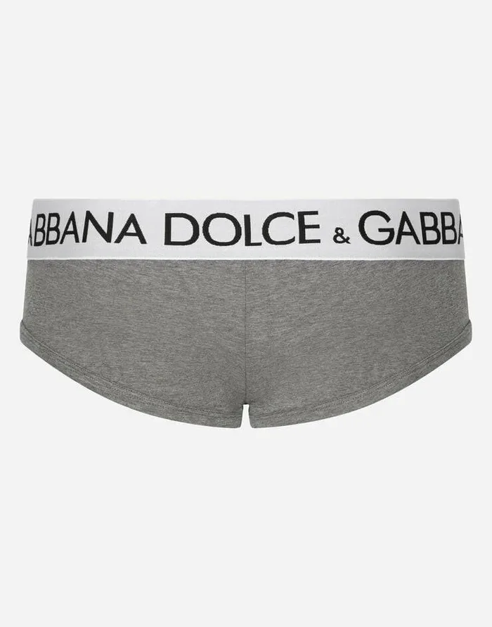 Dolce and Gabbana Underwear And Loungewear Men Twoway Stretch Jersey Brando Briefs Grey Dolce and Gabbana Underwear And Loungewear Men Twoway Stretch Jersey Brando Briefs Grey