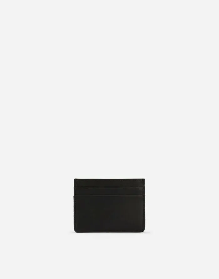 Dolce and Gabbana Wallets And Small Leather Goods Men Jacquard Card Holder Multicolor Dolce and Gabbana Wallets And Small Leather Goods Men Jacquard Card Holder Multicolor