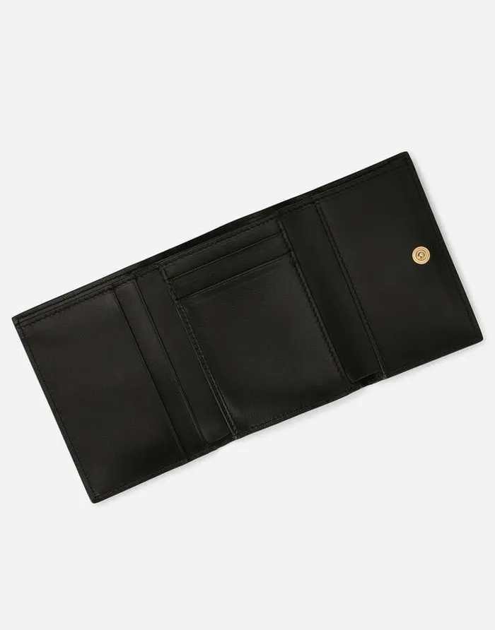 Dolce and Gabbana Wallets And Small Leather Goods Women Polished Calfskin Wallet With Leopard Print Animal Print Dolce and Gabbana Wallets And Small Leather Goods Women Polished Calfskin Wallet With Leopard Print Animal Print