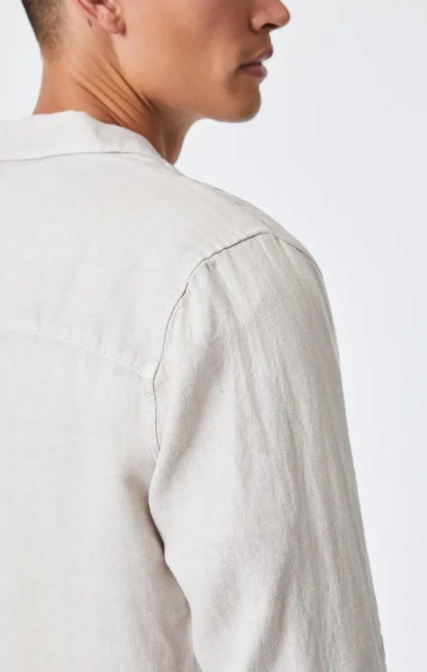 Double Pocket ButtonUp Shirt In Moonstruck Men Mavi Jeans Jackets Double Pocket ButtonUp Shirt In Moonstruck Men Mavi Jeans Jackets