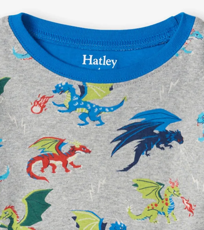Dragon Realm Kids Organic Cotton Pajama Set Hatley