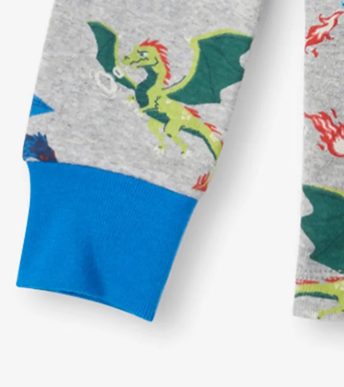Dragon Realm Kids Organic Cotton Pajama Set Hatley