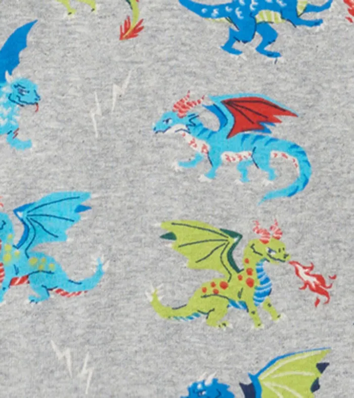 Dragon Realm Kids Organic Cotton Pajama Set Hatley