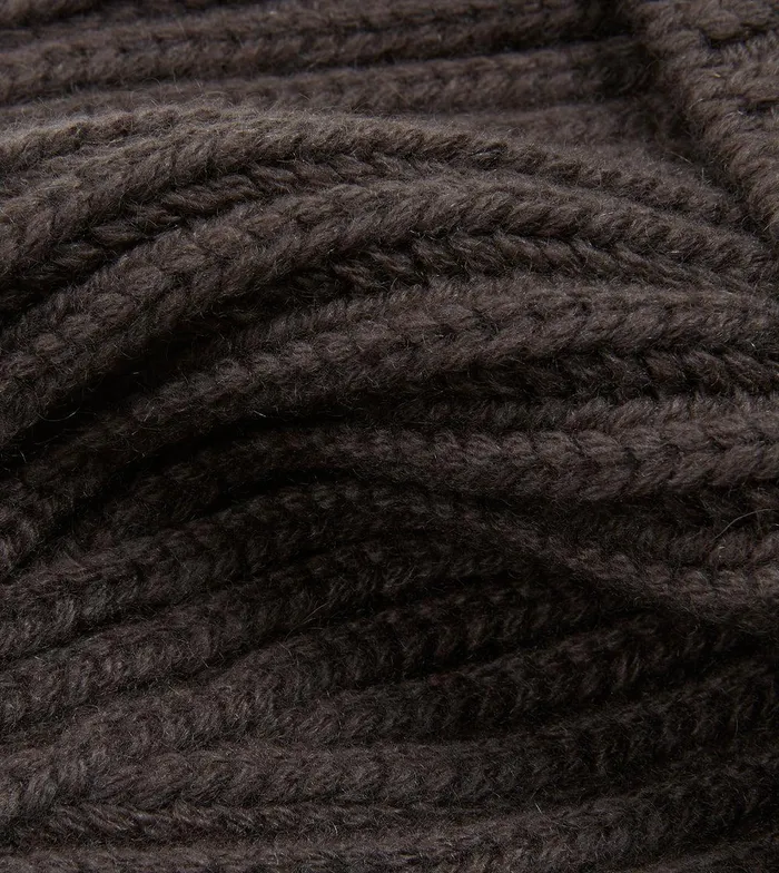 Drake039s Brown Cashmere Ribbed Knit Cap 8211 Accessories