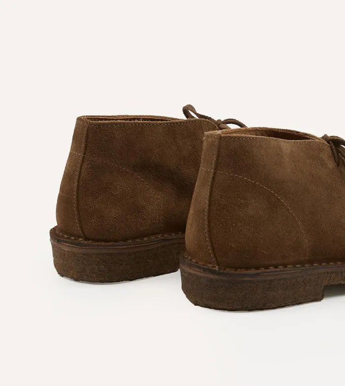 Drake039s Crosby MocToe Chukka Boot Tobacco Suede 8211 Footwear