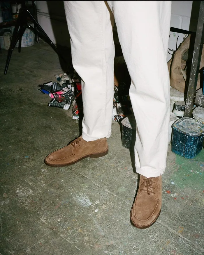 Drake039s Crosby MocToe Chukka Boot Tobacco Suede 8211 Footwear
