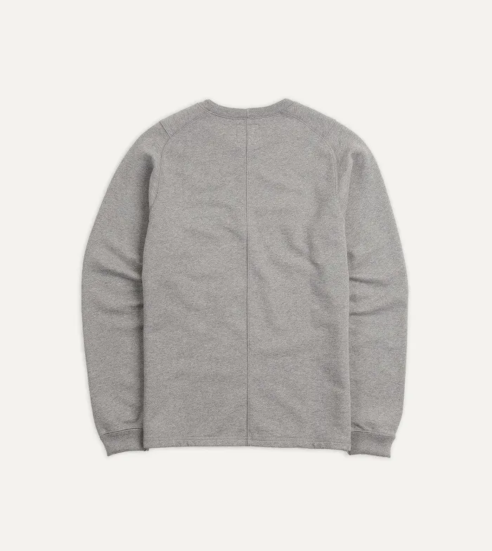 Drake039s Grey Cotton LongSleeve Hiking Sweatshirt 8211 Clothing