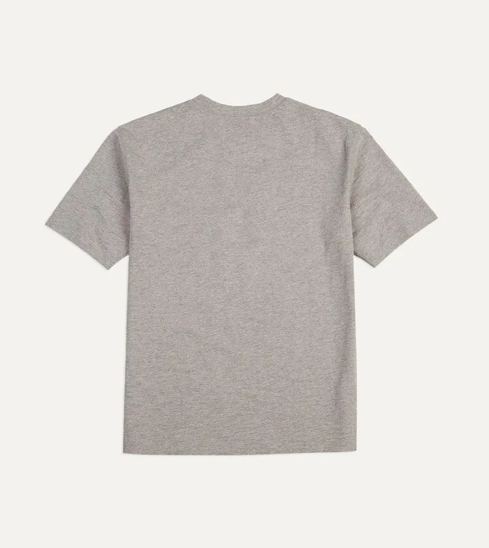 Drake039s Grey Flam Cotton Crew Neck Hiking TShirt 8211 Clothing