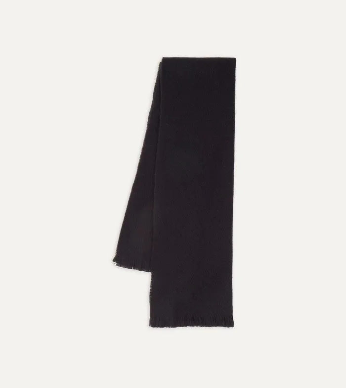 Drake039s Navy Cashmere Scarf 8211 Accessories