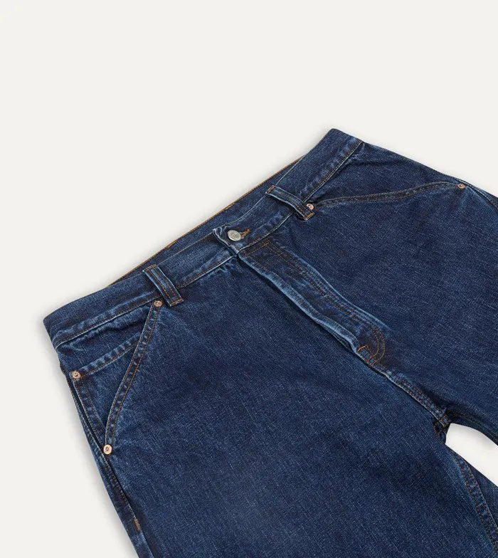 Drake039s Stone Wash 142oz Japanese Selvedge Denim FivePocket Jeans 8211 Clothing