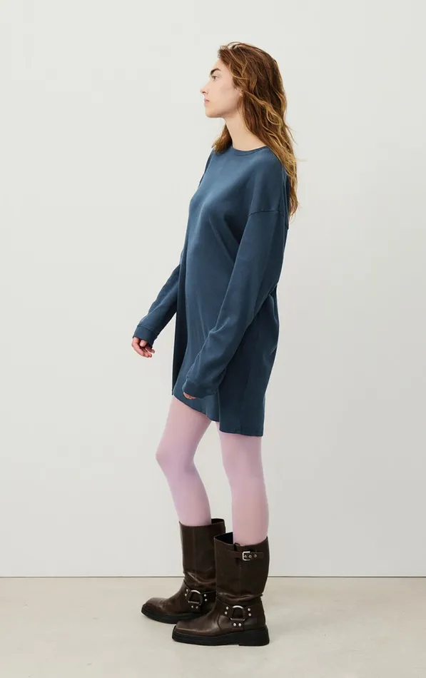 Dress Blarow Melange Navy Women American Vintage Dresses Dress Blarow Melange Navy Women American Vintage Dresses