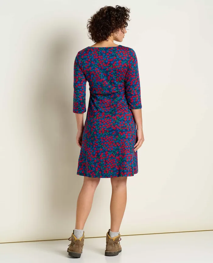 Dresses ToadandCo Women8217s Rosalinda Dress True Navy Florist Print