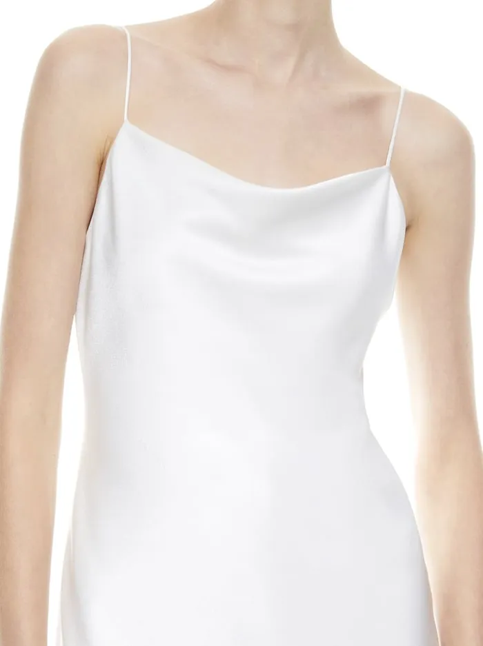 Dresses Women Alice Olivia Harmony Mini Slip Dress Off White