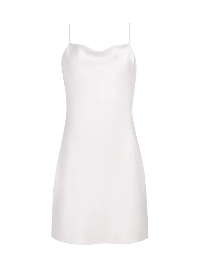 Dresses Women Alice Olivia Harmony Mini Slip Dress Off White