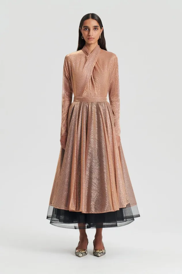 Dresses Women Scanlan Theodore Tinsel Dress Tinsel Dress Dresses Women Scanlan Theodore Tinsel Dress Tinsel Dress