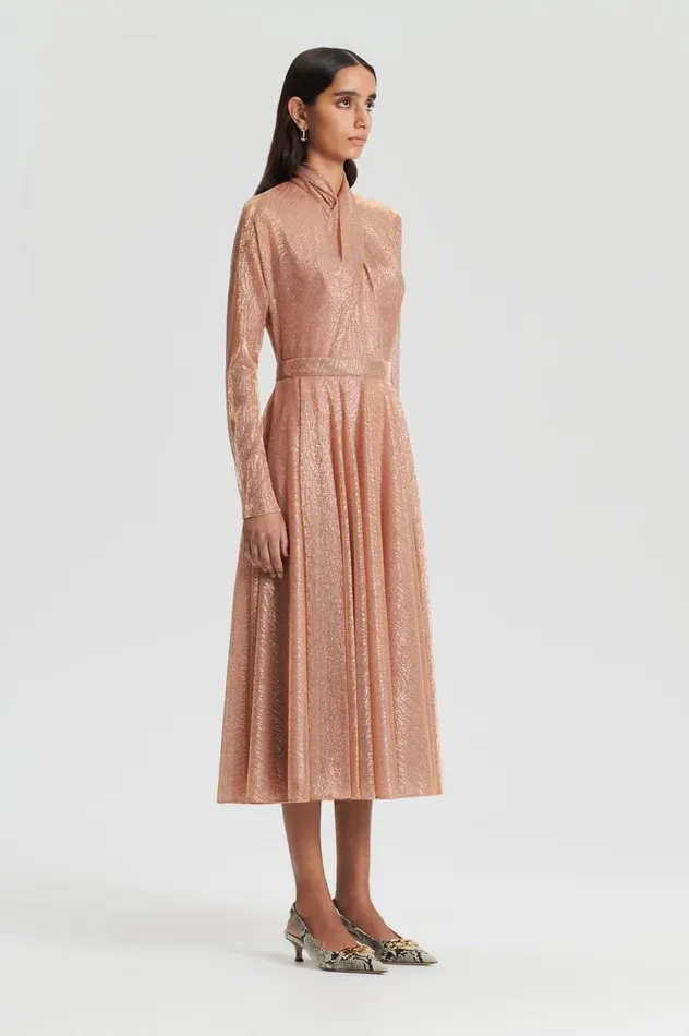 Dresses Women Scanlan Theodore Tinsel Dress Tinsel Dress Dresses Women Scanlan Theodore Tinsel Dress Tinsel Dress