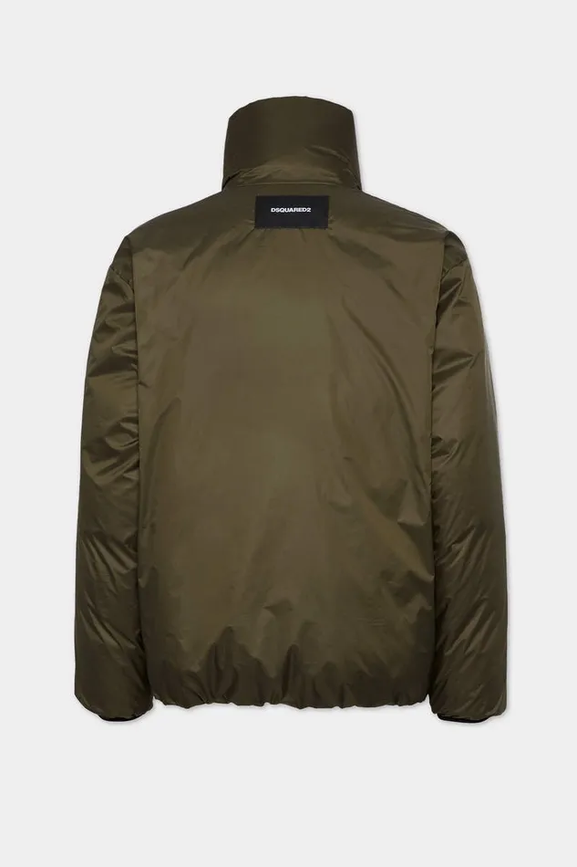 Dsquared2 Coats and Outerwear Light Ball Puffer Jacket Olive Green 8211 Men