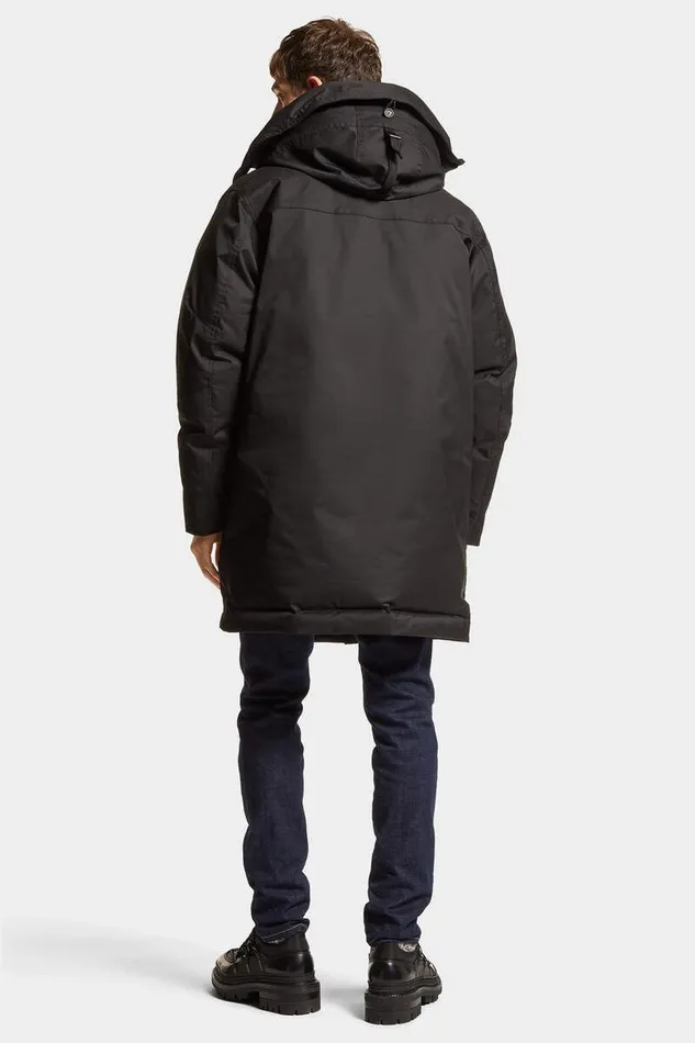 Dsquared2 Coats and Outerwear Techno Down Parka Kaban Black 8211 Men