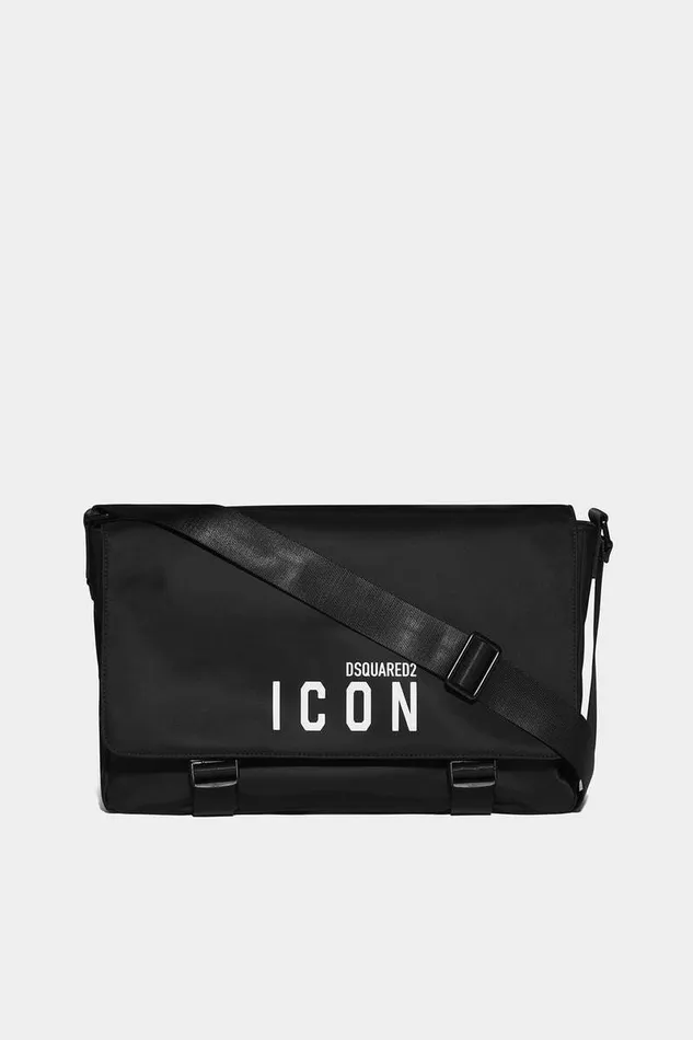 Dsquared2 Crossbody Be Icon Postman Bag Black 8211 Men