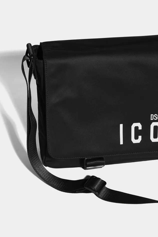 Dsquared2 Crossbody Be Icon Postman Bag Black 8211 Men