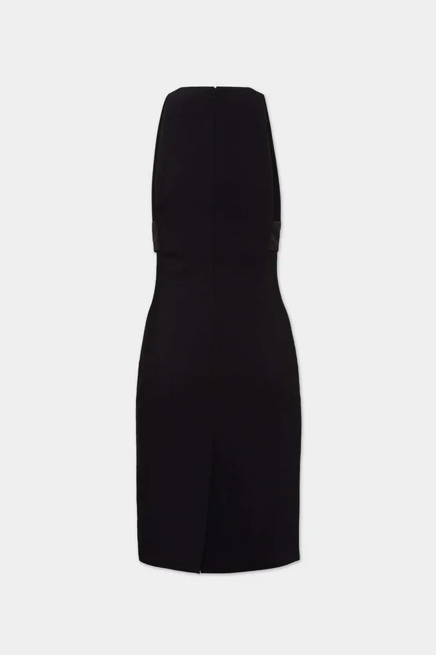 Dsquared2 Dresses and Jumpsuits Bow Pencil Dress Black 8211 Women