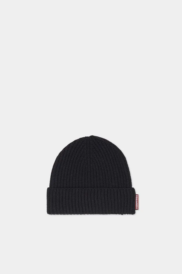 Dsquared2 Headwear Beanie and Gloves Warmy Knit Set Black 8211 Men