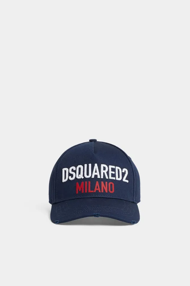 Dsquared2 Headwear Milano Baseball Cap Dark Blue 8211 Men