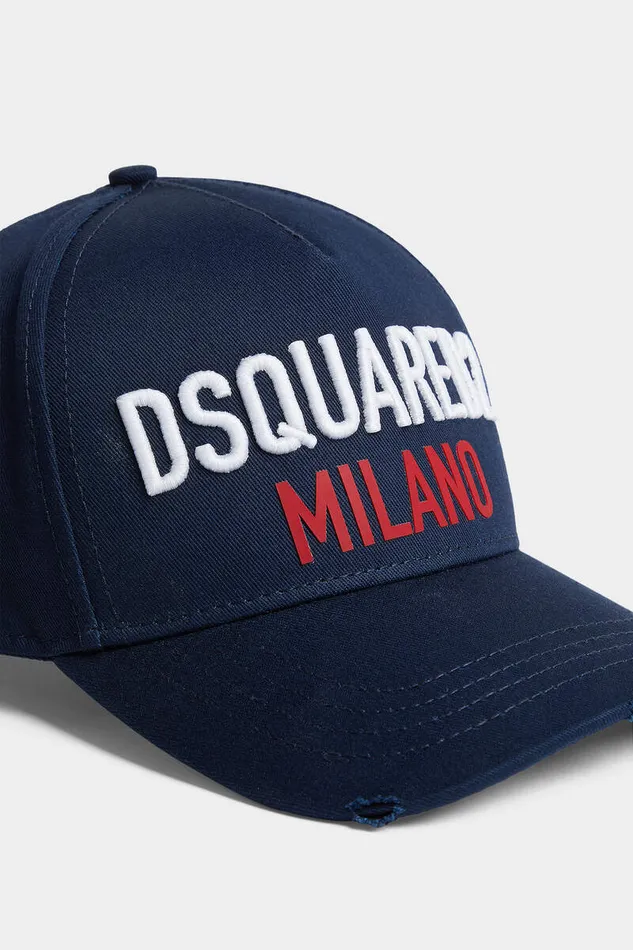 Dsquared2 Headwear Milano Baseball Cap Dark Blue 8211 Men