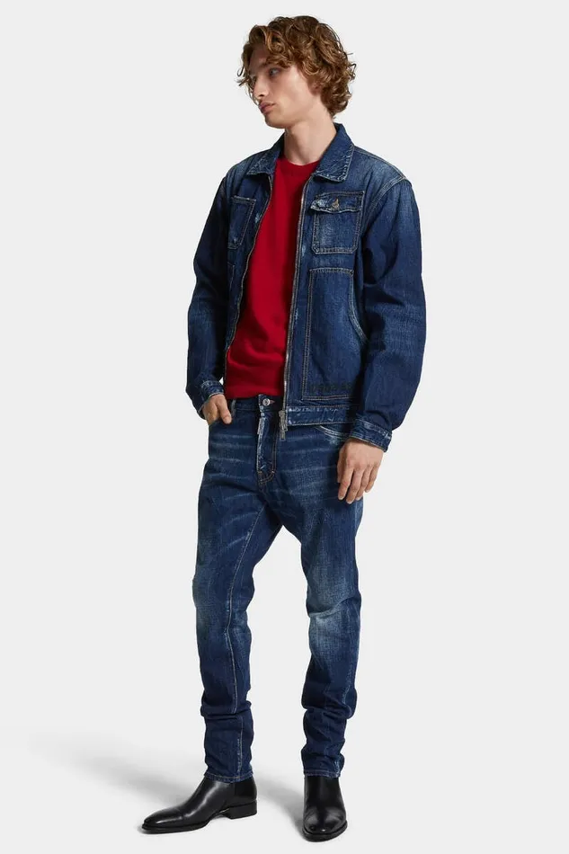 Dsquared2 Jeans Dark Semplice Cool Guy Jeans Navy 8211 Men