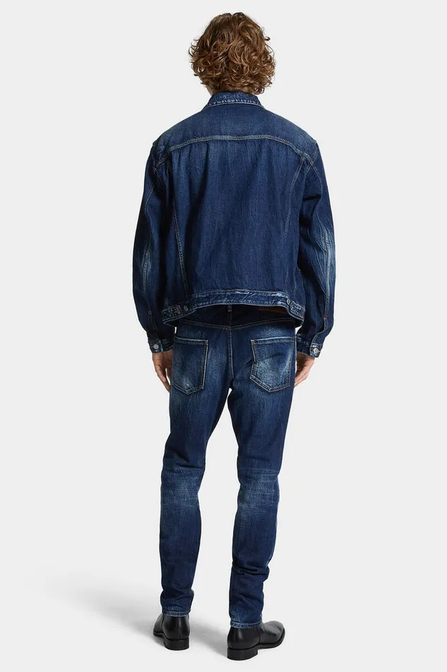 Dsquared2 Jeans Dark Semplice Cool Guy Jeans Navy 8211 Men
