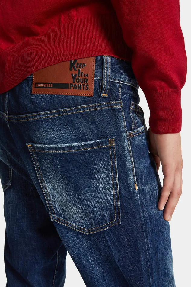Dsquared2 Jeans Dark Semplice Cool Guy Jeans Navy 8211 Men
