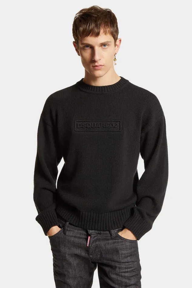 Dsquared2 Knitwear Crewneck Pullover Black 8211 Men
