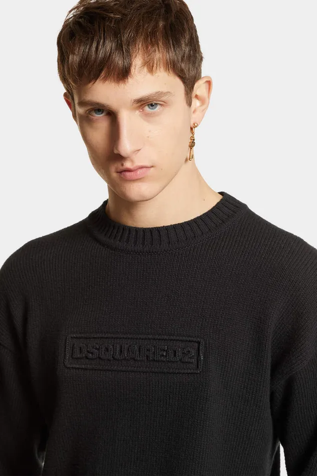 Dsquared2 Knitwear Crewneck Pullover Black 8211 Men
