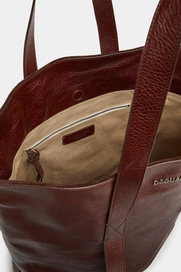 Dsquared2 Shopping Canadian Girl Shopping Bag Brown 8211 Women