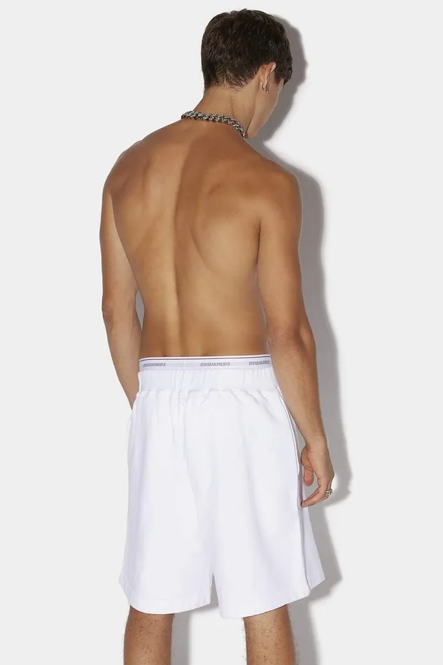 Dsquared2 Shorts Icon Relax Shorts White 8211 Men
