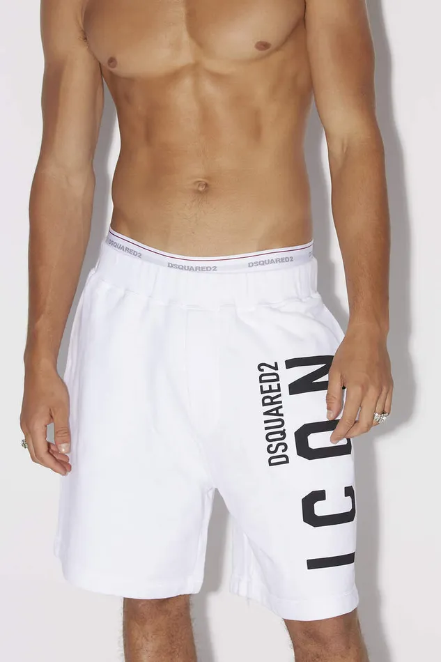 Dsquared2 Shorts Icon Relax Shorts White 8211 Men