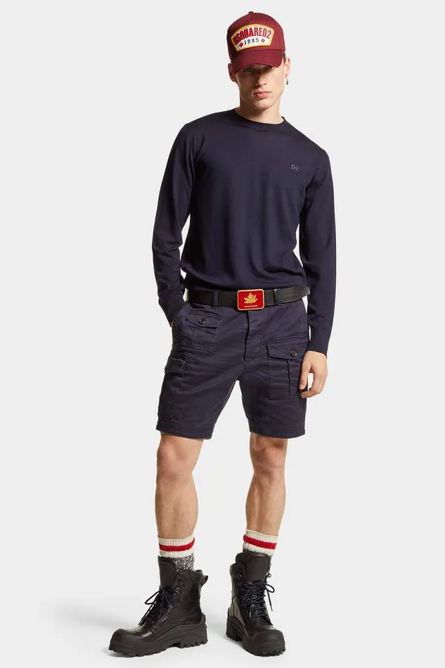 Dsquared2 Shorts Sexy Cargo Shorts Blue 8211 Men