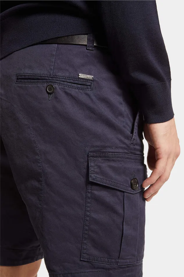 Dsquared2 Shorts Sexy Cargo Shorts Blue 8211 Men