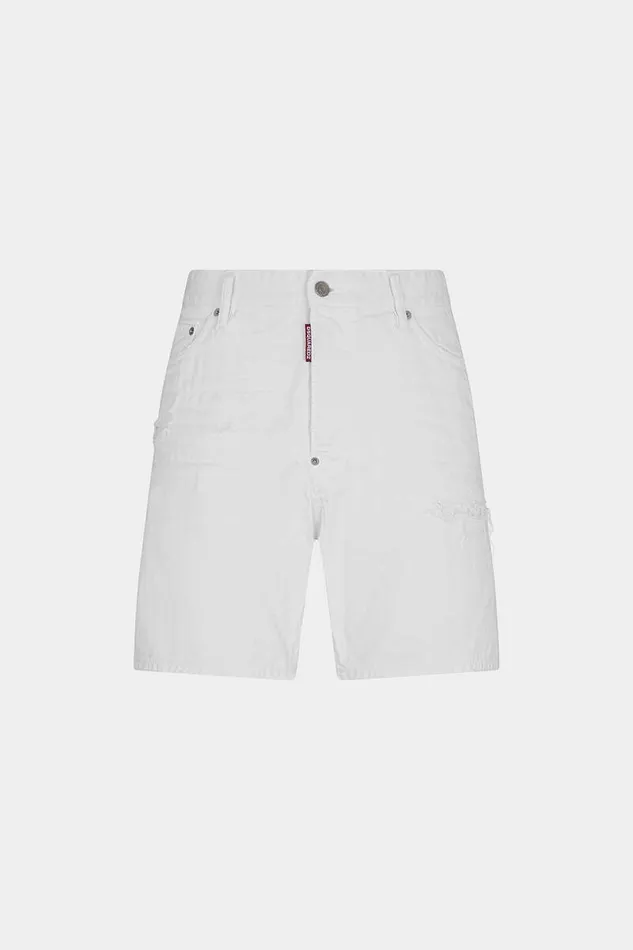 Dsquared2 Shorts White Bull Marine Shorts 8211 Men