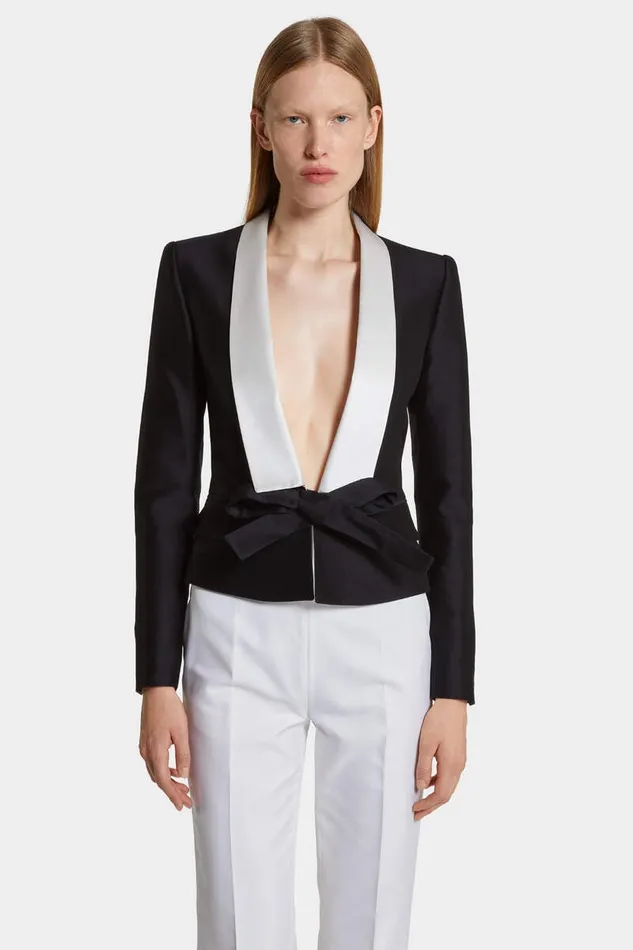 Dsquared2 Suits and Blazer Gatsby Fit Jacket Black 8211 Women