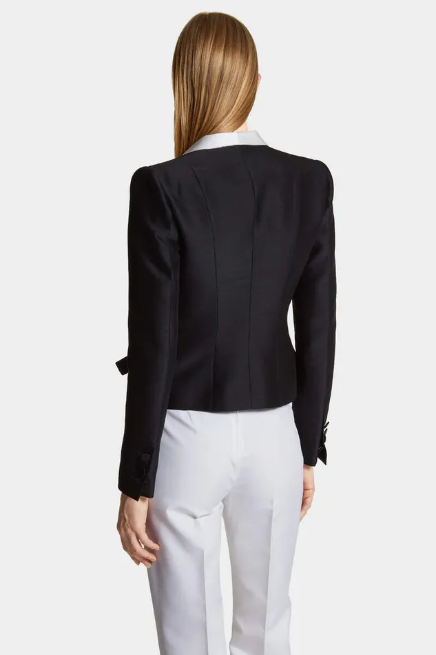Dsquared2 Suits and Blazer Gatsby Fit Jacket Black 8211 Women