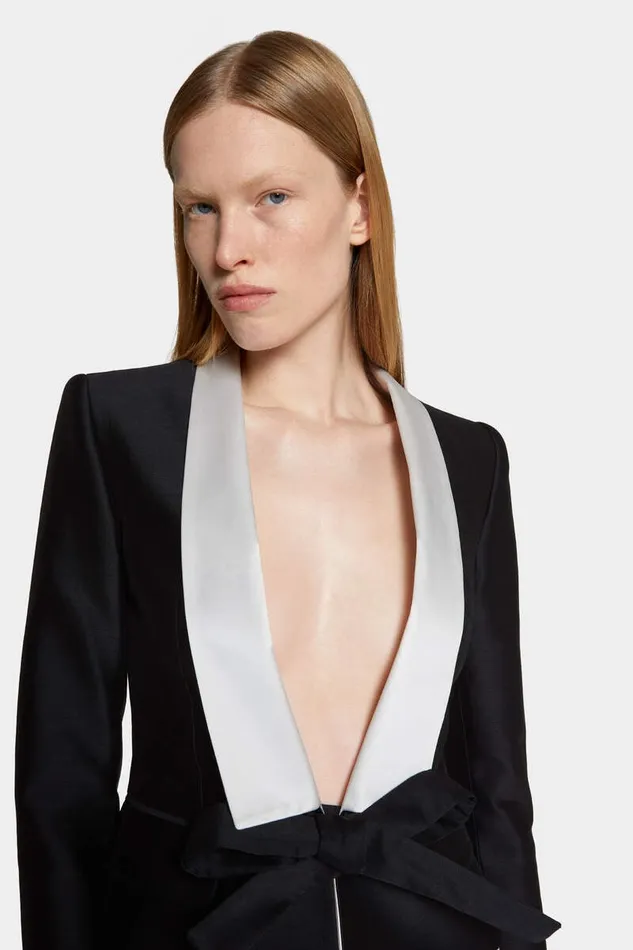 Dsquared2 Suits and Blazer Gatsby Fit Jacket Black 8211 Women