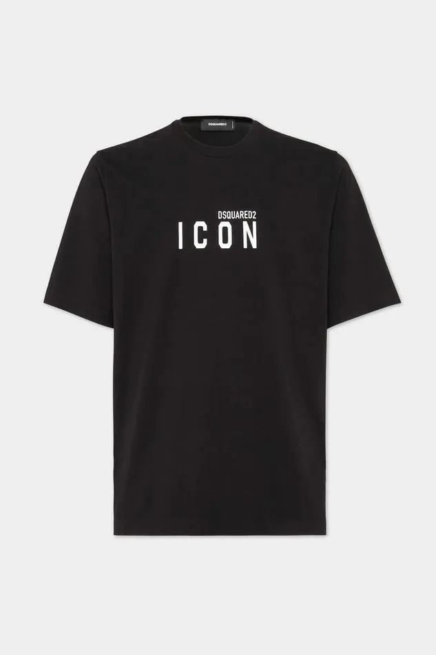 Dsquared2 TShirts and Polo Icon Loose Fit TShirt Black 8211 Men